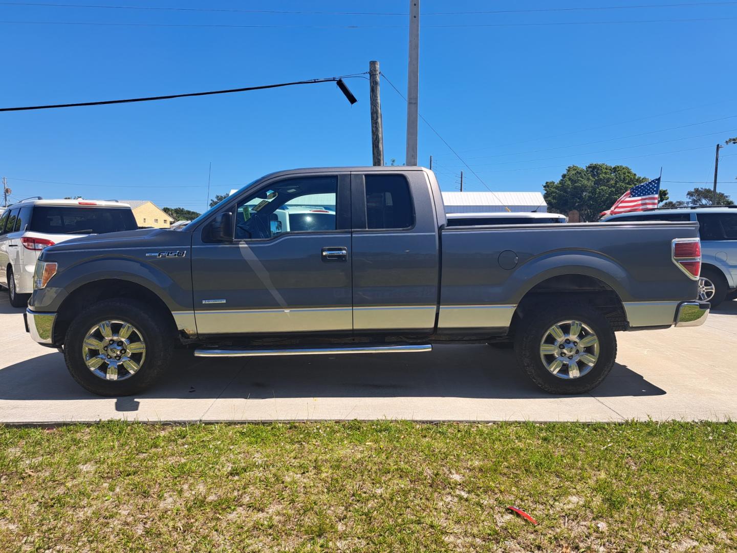 2011 Grey Ford F-150 FX4 SuperCab 6.5-ft. Bed 4WD (1FTFX1ET8BF) with an 3.5L V6 engine, Automatic transmission, located at 1181 Aurora Rd, Melbourne, FL, 32935, (321) 241-1100, 28.132914, -80.639175 - Photo#0