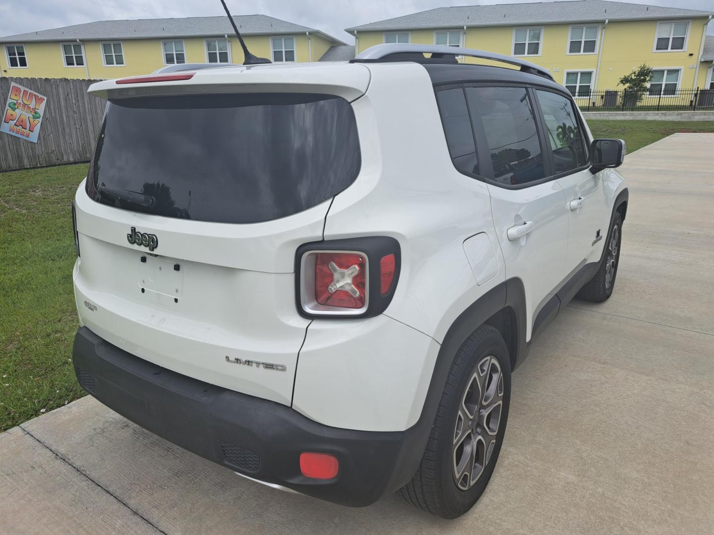 2016 White Jeep Renegade Limited FWD (ZACCJADT5GP) with an 2.4L L4 DOHC 16V engine, 9A transmission, located at 1181 Aurora Rd, Melbourne, FL, 32935, (321) 241-1100, 28.132914, -80.639175 - Photo#1