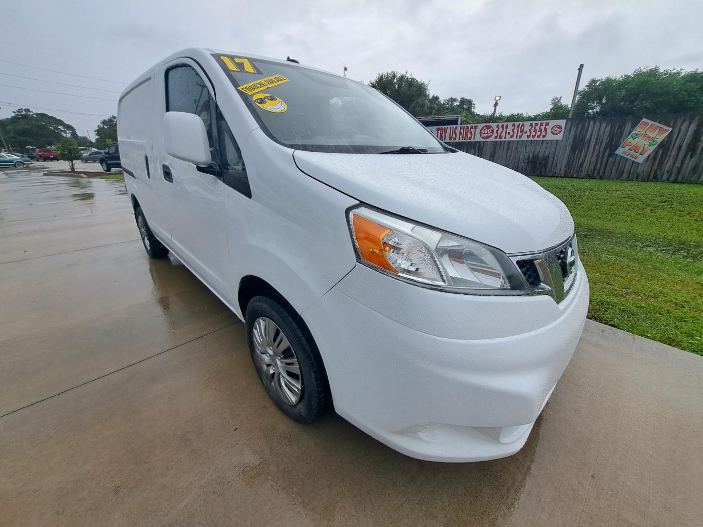 2017 White Nissan NV200 S (3N6CM0KN1HK) with an 2.0L L4 DOHC 16V engine, CVT transmission, located at 1181 Aurora Rd, Melbourne, FL, 32935, (321) 241-1100, 28.132914, -80.639175 - Photo#2