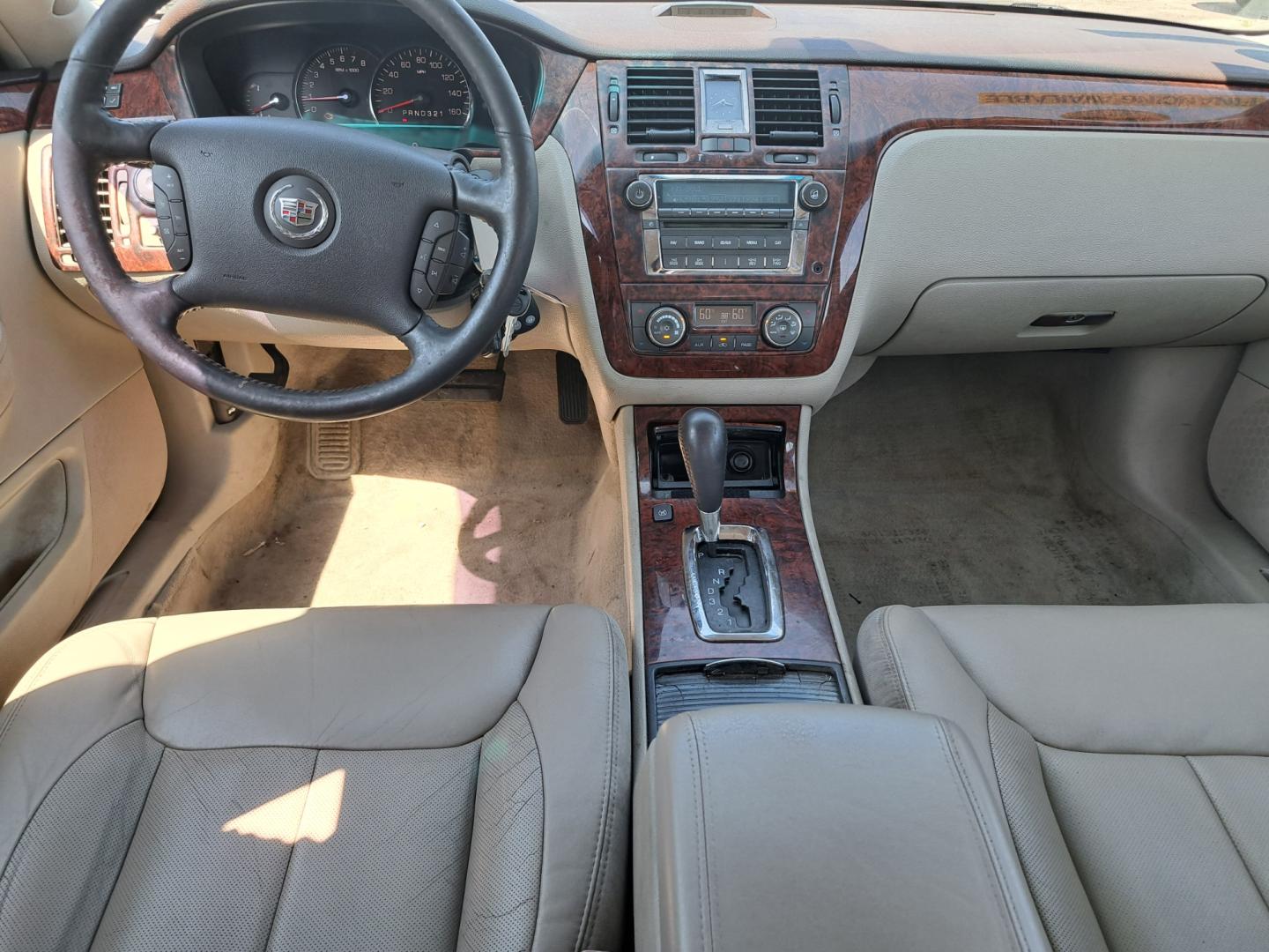 2007 Gold Cadillac DTS Luxury 1 (1G6KD57Y37U) with an 4.6L V8 DOHC 32V engine, 4-Speed Automatic Overdrive transmission, located at 1181 Aurora Rd, Melbourne, FL, 32935, (321) 241-1100, 28.132914, -80.639175 - Photo#4