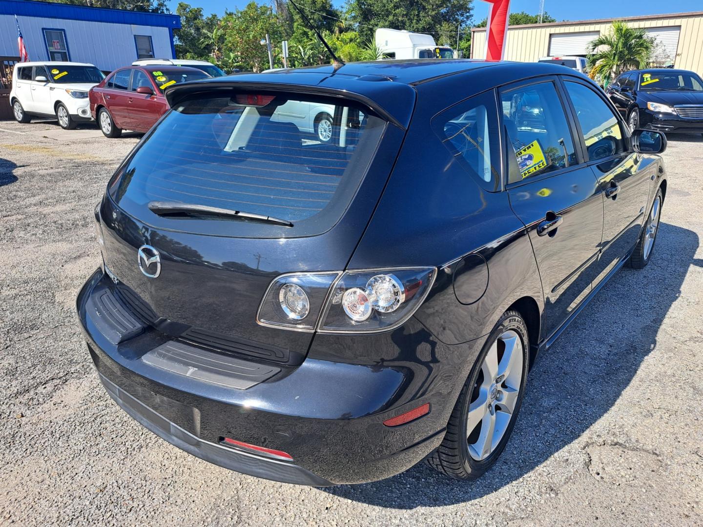 2006 Black Mazda MAZDA3 s 5-Door (JM1BK343661) with an 2.3L L4 DOHC 16V engine, AUTOMATIC transmission, located at 1181 Aurora Rd, Melbourne, FL, 32935, (321) 241-1100, 28.132914, -80.639175 - Photo#1