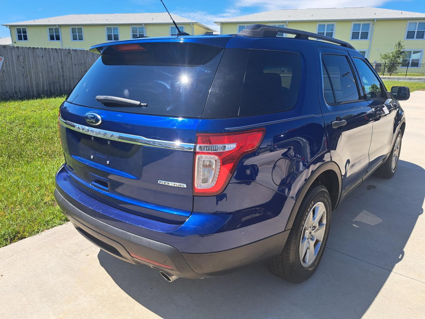 2014 Blue Ford Explorer Base FWD (1FM5K7B84EG) with an 3.5L V6 DOHC 24V engine, 6-Speed Automatic transmission, located at 1181 Aurora Rd, Melbourne, FL, 32935, (321) 241-1100, 28.132914, -80.639175 - Photo#1